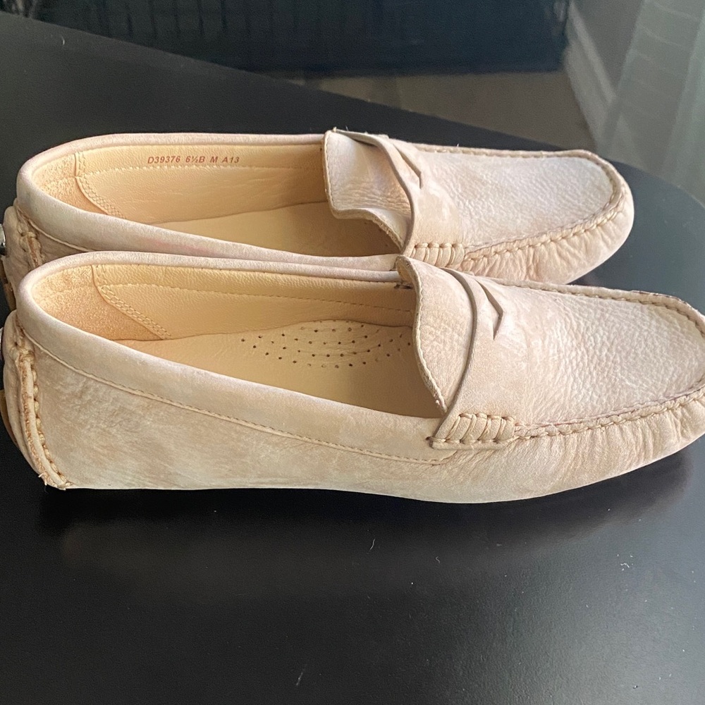 Cole Haan Women’s Light Beige Penny Loafers - Picture 5 of 8
